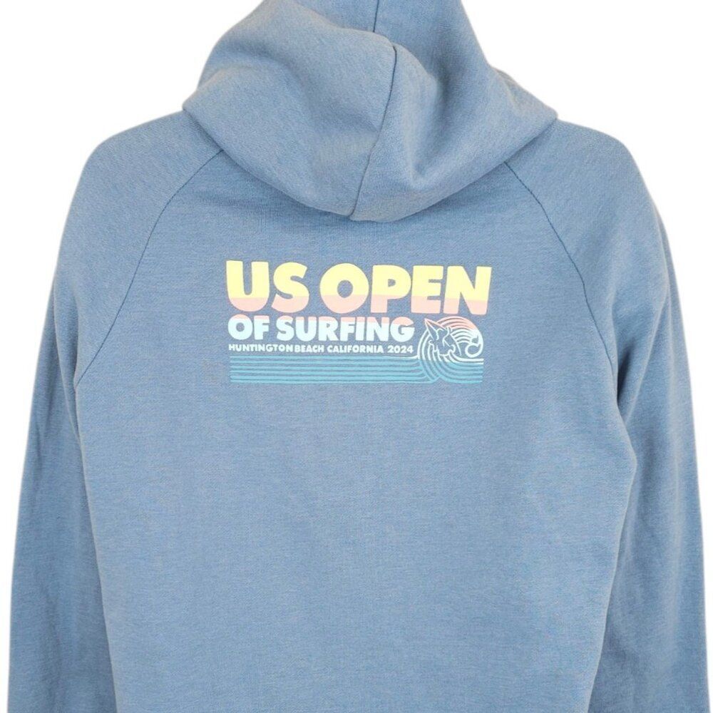 US Open Of Surfing Sweatshirt Hoodie Womens Size XL Blue 2024 Huntington Beach